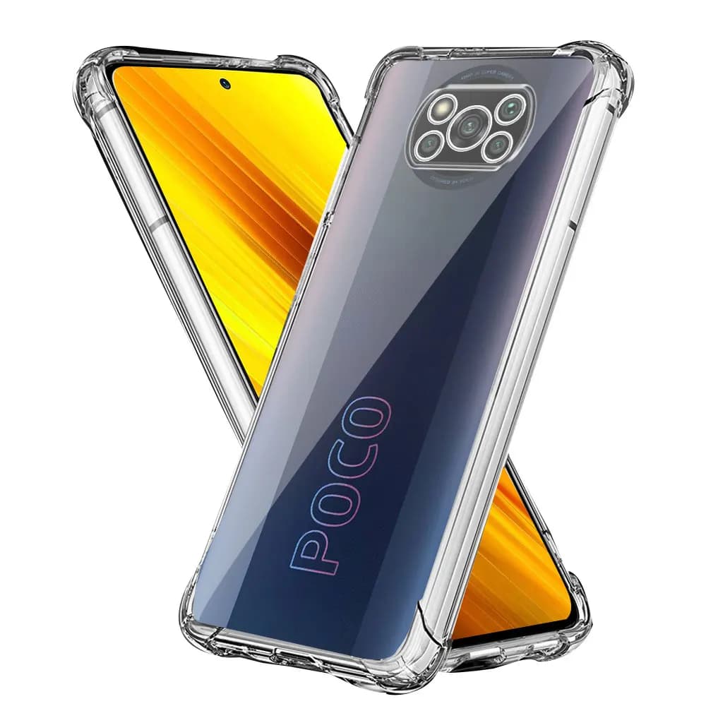 For Xiaomi Poco X3 Pro Case Shockproof Phone Cases For Xiaomi Poco X3 Silicone Soft Clear Cover Fundas For Poco X3 NFC Coque
