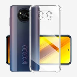 For Xiaomi Poco X3 Pro Case Shockproof Phone Cases For Xiaomi Poco X3 Silicone Soft Clear Cover Fundas For Poco X3 NFC Coque