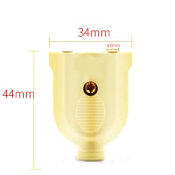 1pcs European 2 Pin AC Electric Power Male Plug 10A EU Female Socket Outlet Adapter Wire Rewireable Extension Cord Connector