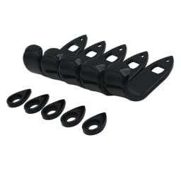5pcs Saxophone Thumb Holder ABS Thumb Pad Wooden Wind Instrument Protection Accessories
