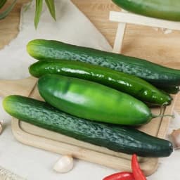 Simulation Bubble Long Cucumber Model Table Display Home Decorate Photography Props Plastic Vegetable Crafts