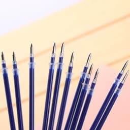 20PCS/Set of Gel Pen Refills 0.5mm Black Blue Red Ink Refill School Office Stationery Writing Supplies