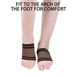 Arch Support Copper Fiber Compression Arch Sleeve Plantar Fasciitis Brace Flat Feet Relieve Pain Sleeve Socks Foot Health Care