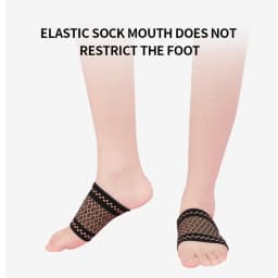 Arch Support Copper Fiber Compression Arch Sleeve Plantar Fasciitis Brace Flat Feet Relieve Pain Sleeve Socks Foot Health Care
