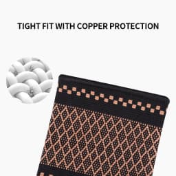 Arch Support Copper Fiber Compression Arch Sleeve Plantar Fasciitis Brace Flat Feet Relieve Pain Sleeve Socks Foot Health Care