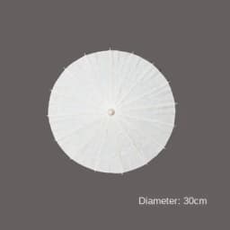 White Paper Umbrella Women Vintage Dance Prop Wedding Party Favors Christmas Home Ceiling Decors 20/30/40/60cm Paper Umbrella