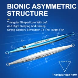 OBSESSION J104 150g 200g 250g 300g 400g Streamlined Pencial Metal Jig Import Jigging Master Fishing Super Gangster Stick II Jig