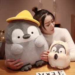 Sweet Plush Penguin Dolls Cute Animal Pillow Stuffed Soft Toys for Children Kids Birthday Decor Appease Gifts