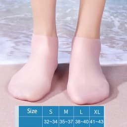Water Socks Silicone Wetsuit Socks for Swimming Fins Frog Shoes Flippers Non-Slip Soft Material Beach Snorkeling Diving Socks