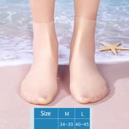Water Socks Silicone Wetsuit Socks for Swimming Fins Frog Shoes Flippers Non-Slip Soft Material Beach Snorkeling Diving Socks