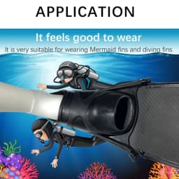 Water Socks Silicone Wetsuit Socks for Swimming Fins Frog Shoes Flippers Non-Slip Soft Material Beach Snorkeling Diving Socks