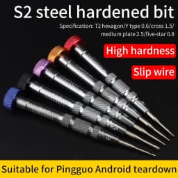 LUXIANZI Mini Precision Screwdriver For Iphone Samsung Galaxy Repair Open Tool High Quality Magnetic Multi-function Screw Driver