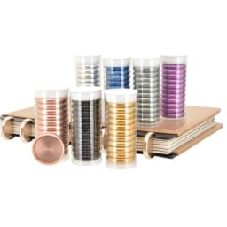 Fromthenon 11pcs Aluminium Alloy Mushroom Discs Notebook and Journals Book Binding Binder Rings Office Accessories Stationery