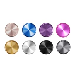 Fromthenon 11pcs Aluminium Alloy Mushroom Discs Notebook and Journals Book Binding Binder Rings Office Accessories Stationery