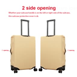 Funny Expression Luggage Cover Travel Elastic Dust Cover Protective Cover 18-32 Inches Luggage Case Suitcase Cover