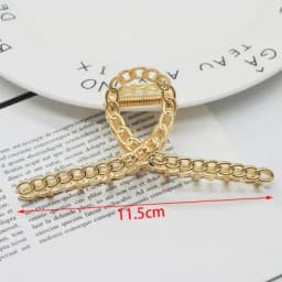 2022 Multiple Styles Fashion Alloy Geometric Large Butterfly Love Pendant Hairpin Barrettes for Women Girl Accessories Headwear