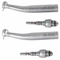 KAVO Style Dental High Speed Turbine Standard/Big Head Fiber Optic Led Handpiece With 6 Hole Quick Coupler Swivel