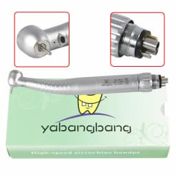 KAVO Style Dental High Speed Turbine Standard/Big Head Fiber Optic Led Handpiece With 6 Hole Quick Coupler Swivel