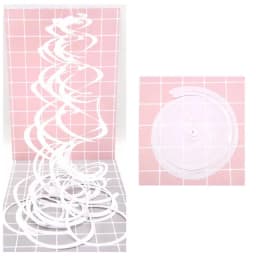 1bag 70cm PVC spiral pendant garland birthday wedding party decoration Christmas and New Year holiday decoration supplies