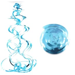 1bag 70cm PVC spiral pendant garland birthday wedding party decoration Christmas and New Year holiday decoration supplies