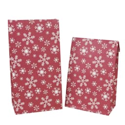 10pcs Kraft Paper Candy Cookie Bag Santa Claus Snowman Christmas Gift Packing Bags Xmas Navidad New Year Party Decor Supplies