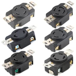 America NEMA 20A 30A Industry Twist Lock Power Socket L14-30R 6-30R 18-30R 19-30R 21-30R L5-30R 20R US Wiring Connector Outlet