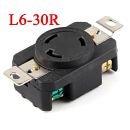 America NEMA 20A 30A Industry Twist Lock Power Socket L14-30R 6-30R 18-30R 19-30R 21-30R L5-30R 20R US Wiring Connector Outlet