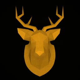 60x45x32cm New Home Decoration Accessories DIY Paper Handwork Vintage Antelope Head Abstract Room Wall Decor Deer Head Statues