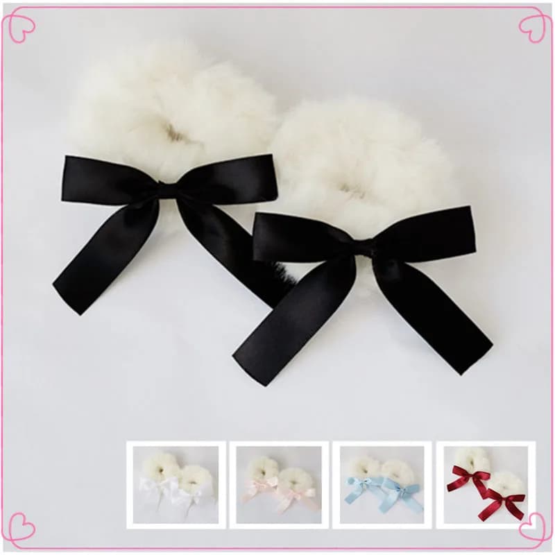 LOLITA headwear Japanese fur hair ring accessories maid hair accessories headwear cosplay