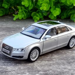 1/32 A8 Alloy Luxy Car Model Diecast & Toy Vehicle Metal Toy Car Model High Simulation Sound Light Collection Childrens Toy Gift
