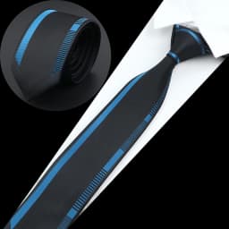 New Mens Luxury Neck Tie Fashion Jacquard Woven Skinny Slim 6cm Black Blue Floral Paisley Necktie Banquet Party Shirt Gift