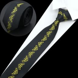 New Mens Luxury Neck Tie Fashion Jacquard Woven Skinny Slim 6cm Black Blue Floral Paisley Necktie Banquet Party Shirt Gift