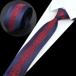 New Mens Luxury Neck Tie Fashion Jacquard Woven Skinny Slim 6cm Black Blue Floral Paisley Necktie Banquet Party Shirt Gift