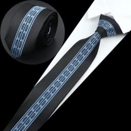 New Mens Luxury Neck Tie Fashion Jacquard Woven Skinny Slim 6cm Black Blue Floral Paisley Necktie Banquet Party Shirt Gift