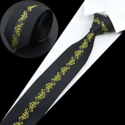 New Mens Luxury Neck Tie Fashion Jacquard Woven Skinny Slim 6cm Black Blue Floral Paisley Necktie Banquet Party Shirt Gift