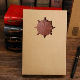 Retro Notebook Diary Notepad Literature PU Leather Note Book Stationery Gifts Traveler Journal Planners Office School Supplies