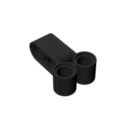 Sale Building Blocks 32557 Pin Connector Perpendicular Double 3L Bricks Collections Bulk Modular Toys For Technical MOC DIY 1Pcs