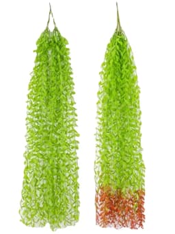Simulation Plant Willow Leaf Vine Wedding Decoration Wall Hanging Plastic Green Leaf Vine Hanging Christmas Decoration