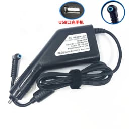 19V 4.62A Laptop Car Dc Adapter 90W Charger Power Supply for Hp 5V 2.1A USB Elitebook Folio 1040 G1 Split 13*2 13-g100