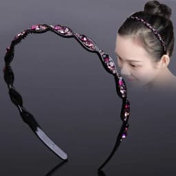 New Fashion Non-slip Simplicity luxurious Rhinestone Crystal Headband Hair Band for Women Girl Hair Accessories Headwear