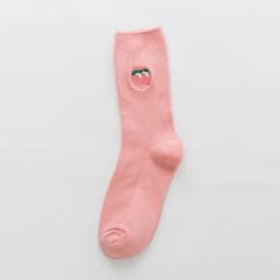 Socks Candy Color Woman's Colorful Pink Red Green Yellow Sock Womens Girls Fruit Socks Apple Banana Cherry Socks Wholesale Sox