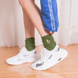 Socks Candy Color Woman's Colorful Pink Red Green Yellow Sock Womens Girls Fruit Socks Apple Banana Cherry Socks Wholesale Sox