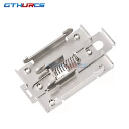 Single phase SSR 35MM DIN rail fixed solid state relay clip clamp 1pcs Mounting Fixed Buckle Snap