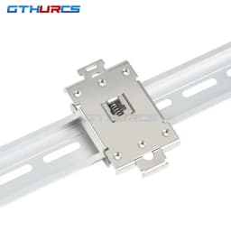 Single phase SSR 35MM DIN rail fixed solid state relay clip clamp 1pcs Mounting Fixed Buckle Snap