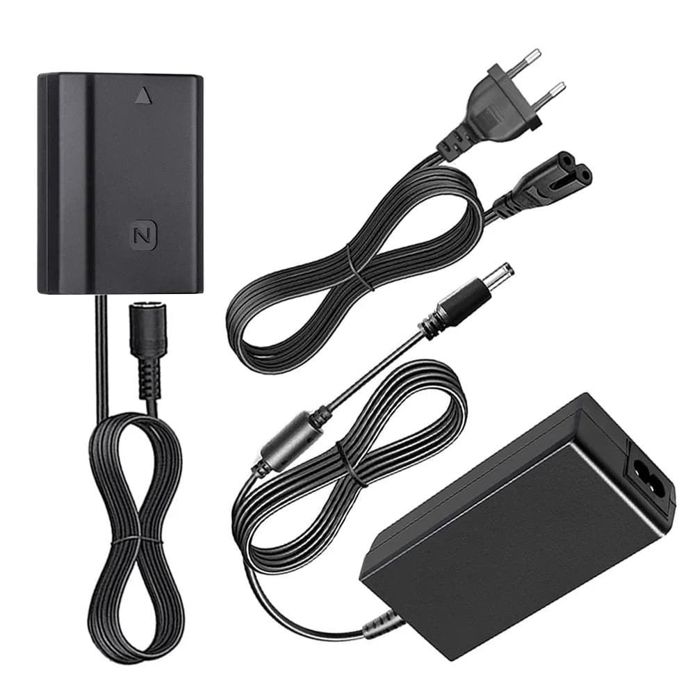 NP-FZ100 Dummy Battery NP FZ100 DC Coupler AC Power Adapter Supply Kit for Sony ILCE-9 Alpha A9 A7RM3 A7RIII A7M3 A7R4 Camera