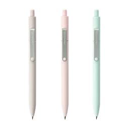 Kaco 6Colors Gel Pen Kawaii 0.5MM Black Ink Refill Ballpoint Stylo Press Rollerball ручка School Office Stationery Caneta