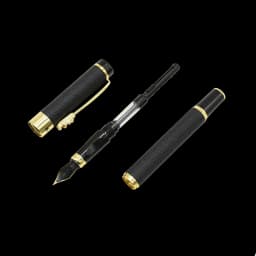 New Luxury Pen High Quality Frosted Golden Dragon Business Office Fountain Pen Student School Stationery Supplies Ink Pens