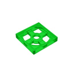 Gobricks GDS-949 Turntable 2 x 2 Plate, Base compatible with lego 3680 DIY Educational Building Blocks Technical
