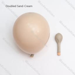 5/10/12/18inch Doubled Balloons Decoration Double Blush Nude Dusty Pink Rose Gold Balloon Garland Arch Kit DIY Baby Shower Decor