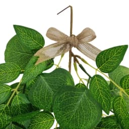 Home Wall Decoration Encryption Green Plant Simulation Willow Leaf Wisteria Strip Pendant Simulation Eucalyptus Pendant